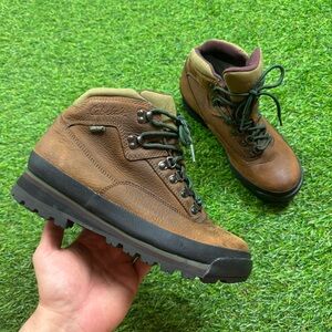 Cabelas Boots Women's Size 8.5 Brown Suede GTX Gore Tex Lace Up Hiking Outdoor